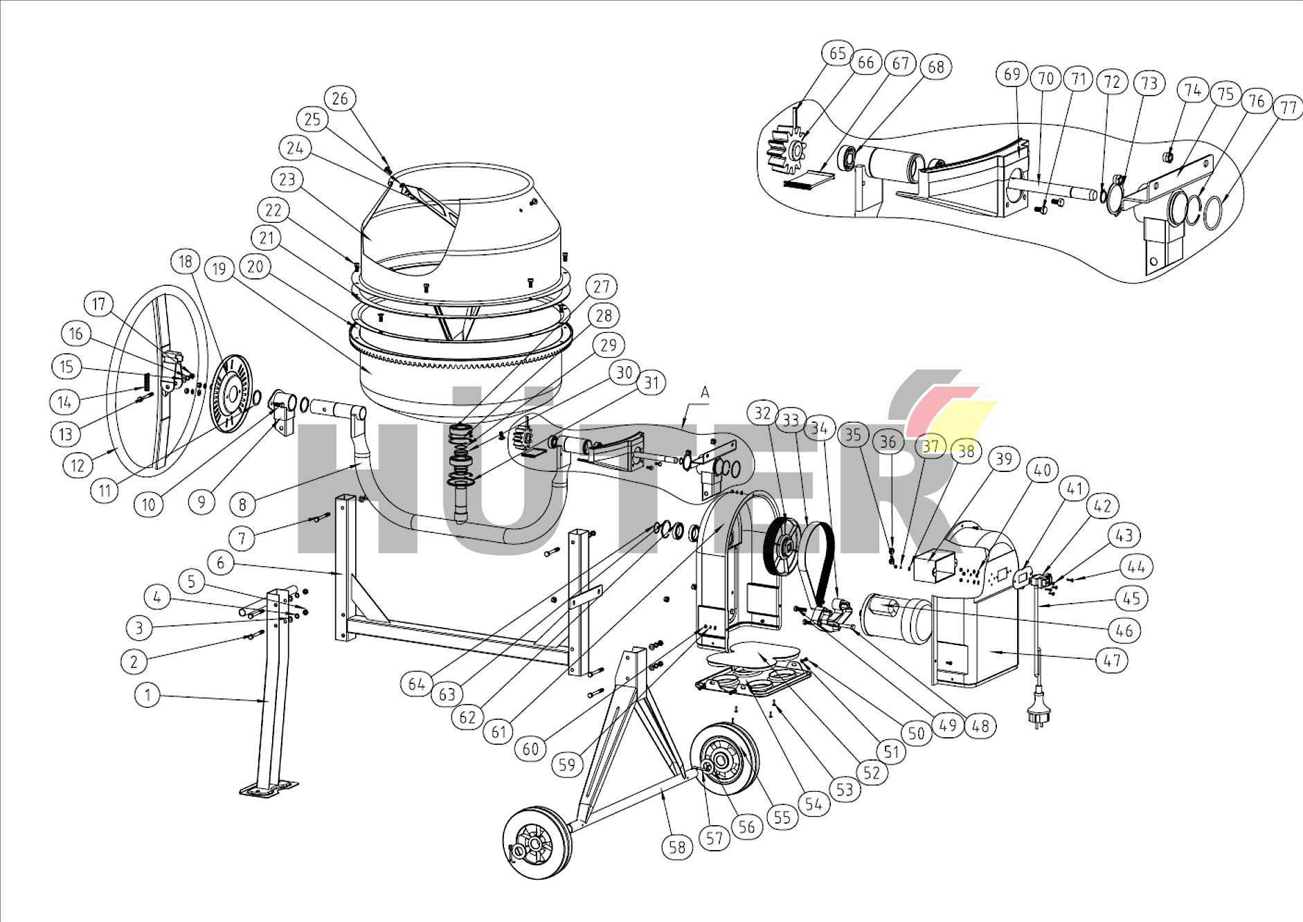 БМ-125 (до LGP11) LGP 74/1/2