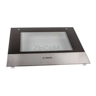 Стекло двери наружное с логотипом для духовок Bosch 712864